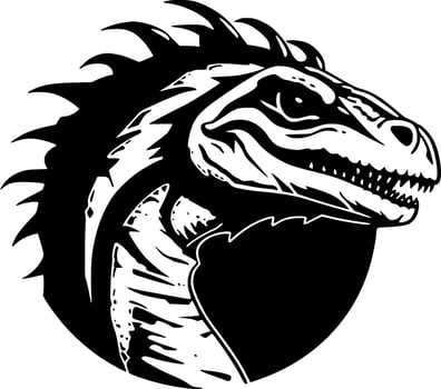 Komodo Dragon - High Quality Logo - illustration ideal for T-shirt graphic vector