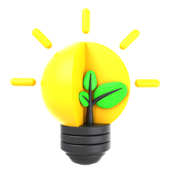 Innovation and Business 3D icon concept. 3d illustration of Innovation png