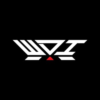 WDI letter logo design, WDI simple and modern logo. WDI luxurious alphabet design vector