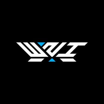 WNI letter logo design, WNI simple and modern logo. WNI luxurious alphabet design vector