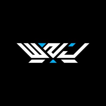 WNJ letter logo design, WNJ simple and modern logo. WNJ luxurious alphabet design vector