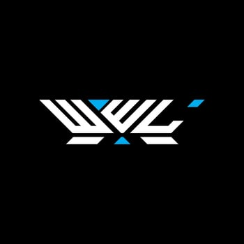 WWL letter logo design, WWL simple and modern logo. WWL luxurious alphabet design vector
