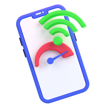 Web Optimization 3D icon concept. 3d illustration of high speed internet png