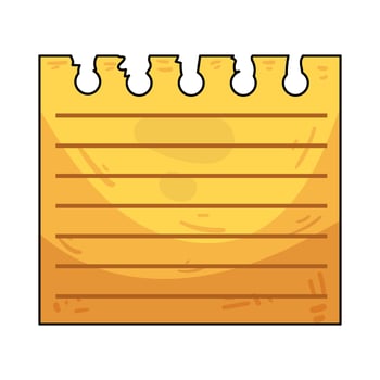 Illustration of paper vector