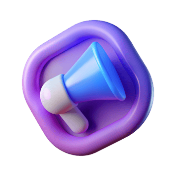 3D advertising icon 3D advertising symbol 3D advertising photo png
