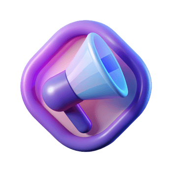 3D advertising icon 3D advertising symbol 3D advertising photo png