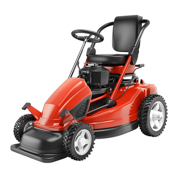 Lawn mower isolated on transparent background png