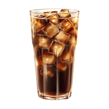 Cold Coffee on Transparent Background png