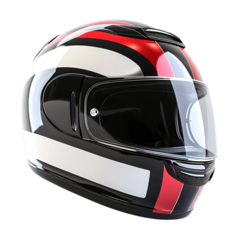 Motorcycle Helmet on Transparent Background png