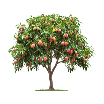 Mango Tree on Transparent Background png