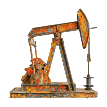 Oil Extracting Machine on Transparent Background png