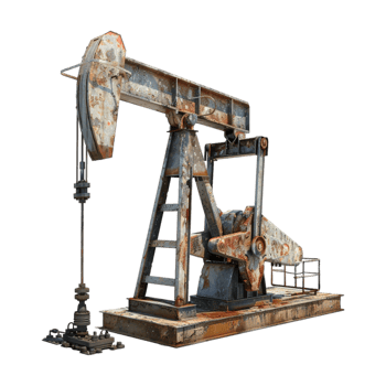 Oil Extracting Machine on Transparent Background png