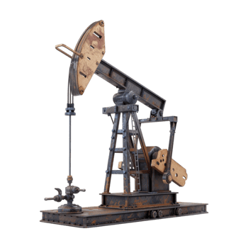 Oil Extracting Machine on Transparent Background png