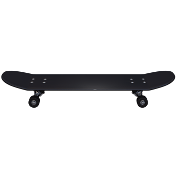 3d render Skateboard with transparent background png