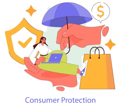 Social Responsibility. Flat Illustration vector