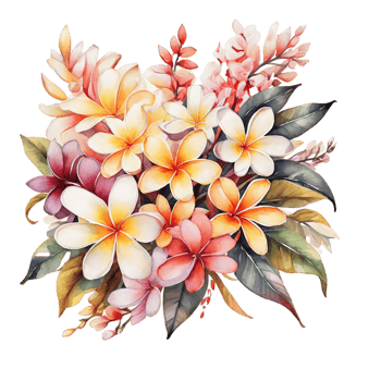 Watercolor Flower Bouquet png