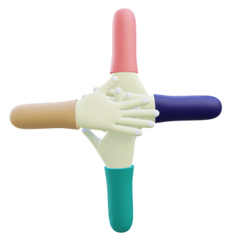 3 D illustration of help icon png