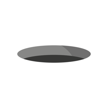 Flat design modern hole icon. png