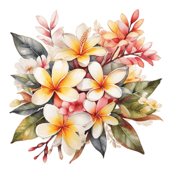 Watercolor Flower Bouquet png