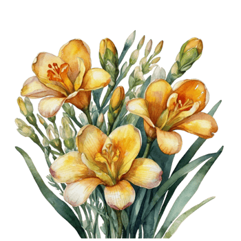 Watercolor Flower Bouquet png