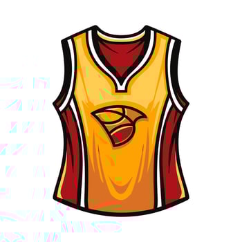 Jersey cartoon design vector