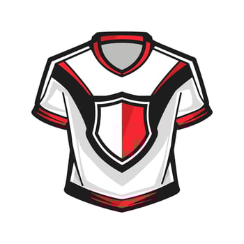Jersey cartoon design vector