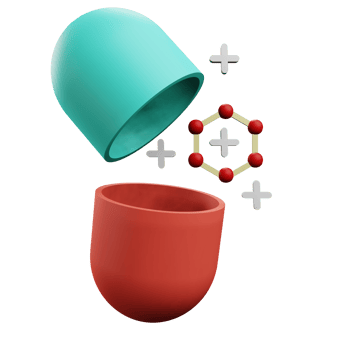 3 D illustration of pills icon png