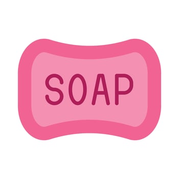 Soap Flat Icon Design vector