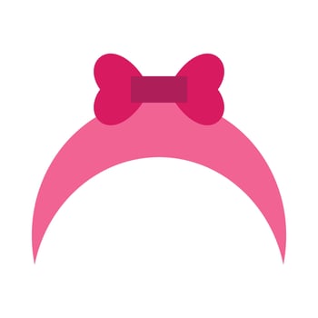 Headband Flat Icon Design vector