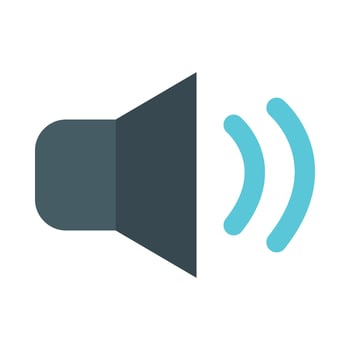 Sound Flat Icon Design vector