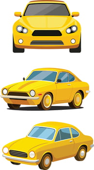 Cars clip art vector