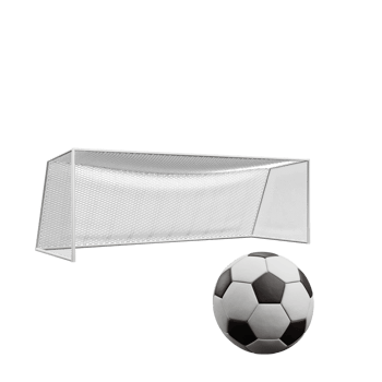 3 D illustration of football icon png
