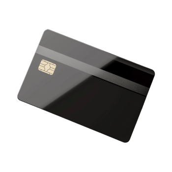 Debit or Credit Card on Transparent Background png