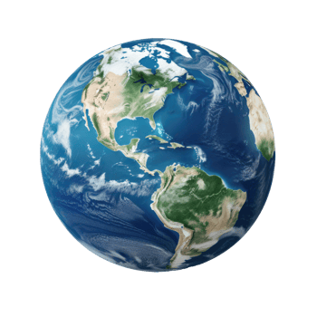 earth globe b png