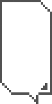 8bit retro game pixel speech bubble balloon icon sticker memo keyword planner text box banner png