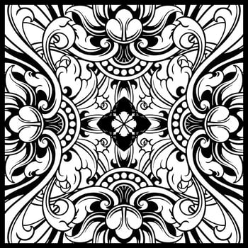 Rectangular Ornament Image vector