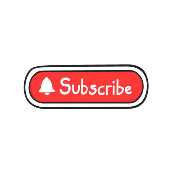 Subscribe Button Clipart Sticker Transparent Background png