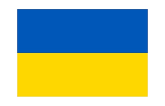 Ukraine flag design vector