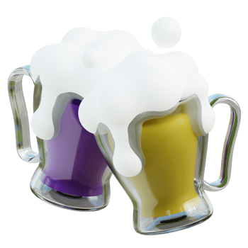 Beer Mug 3d illustration png