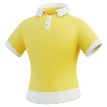 Polo T-shirt 3d illustration png