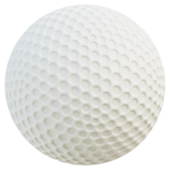 Golf Ball 3d illustration png