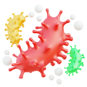 Parasite 3d illustration png