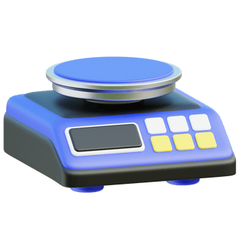 Weight Scale 3d illustration png