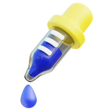 Dropper 3d illustration png