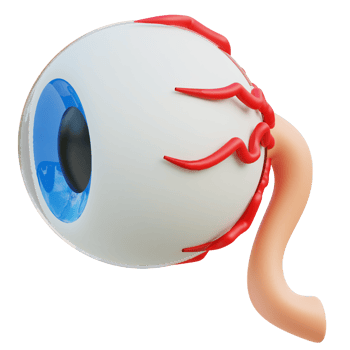 Eye 3d illustration png