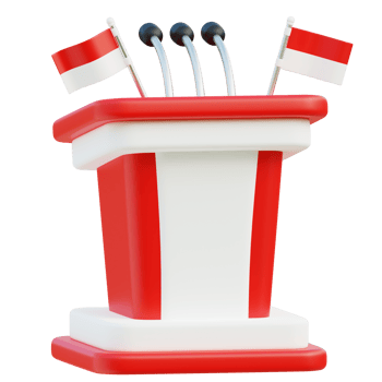Podium Icon 3d illustration png