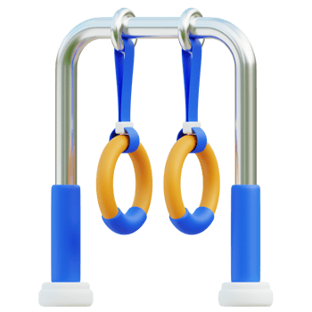 Ring Gymnastic 3d illustration png