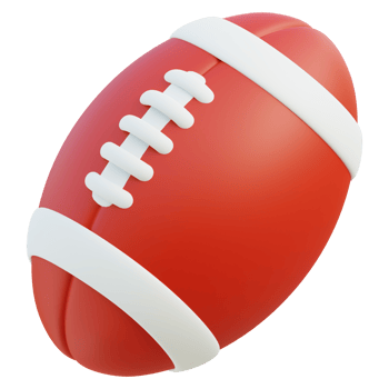 Rugby 3d illustration png