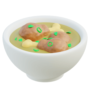 Opor Ayam 3d illustration png