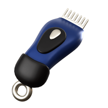 Hair Trimmer 3d illustration png